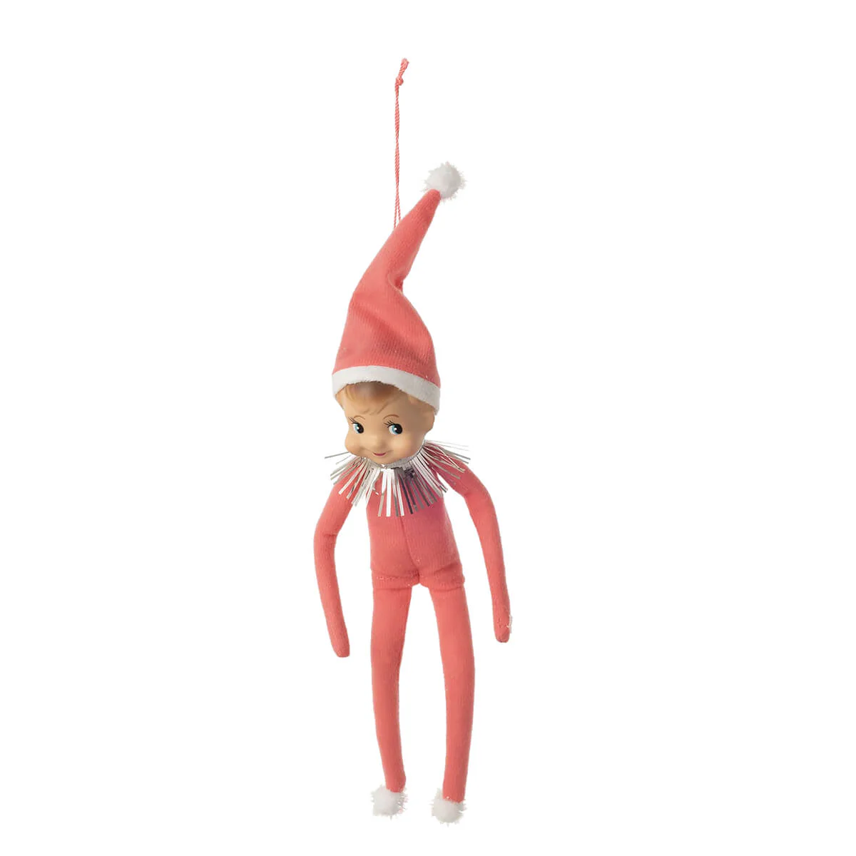 10" Felt Cheeky Elf Doll Ornament - Image 2