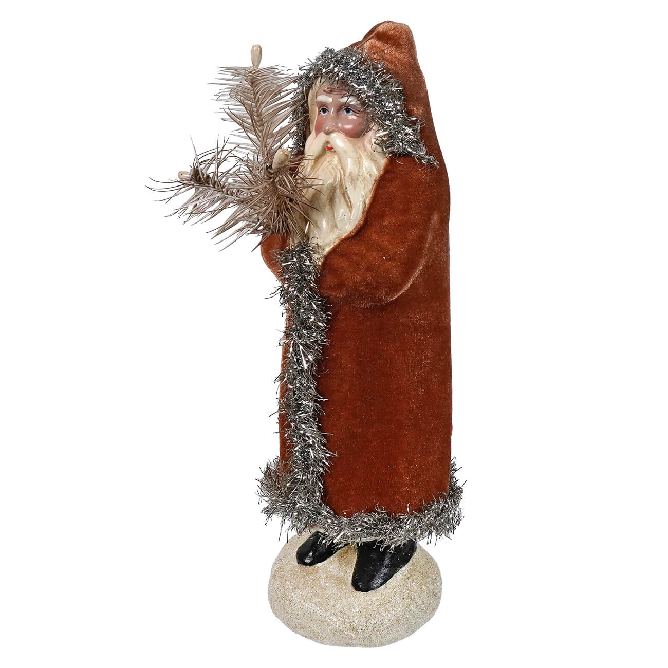 10" Ginger & Silver Belsnickle - Image 2