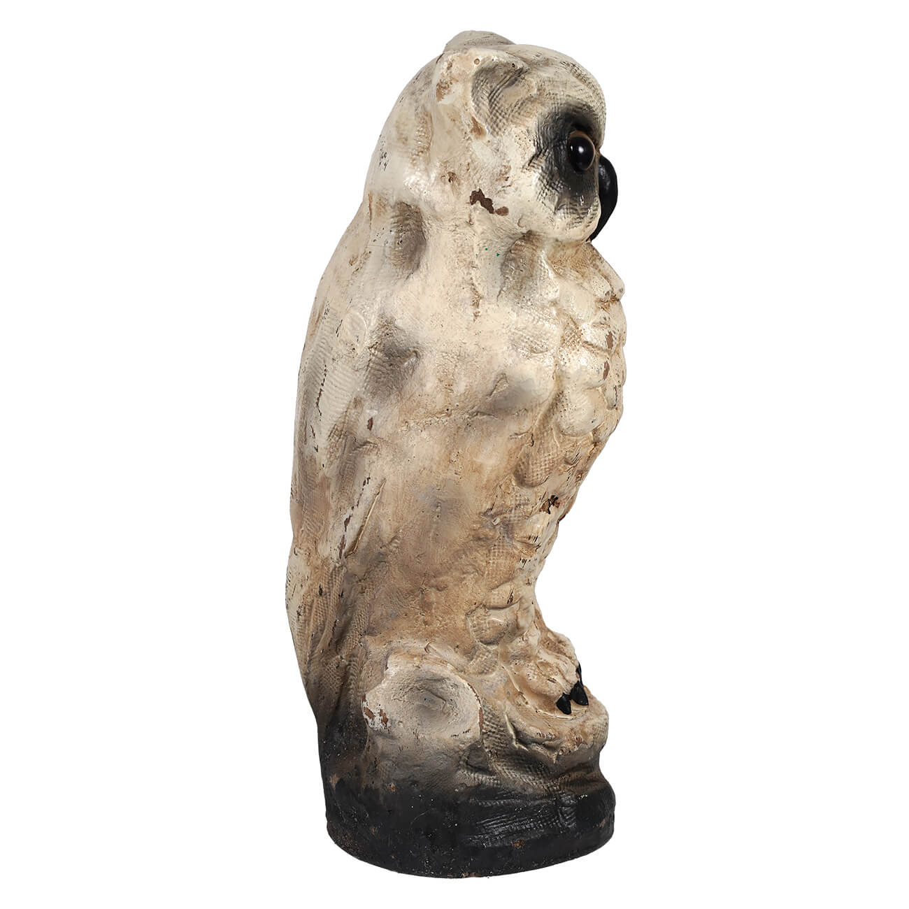 10" Vintage White Owl - Image 2