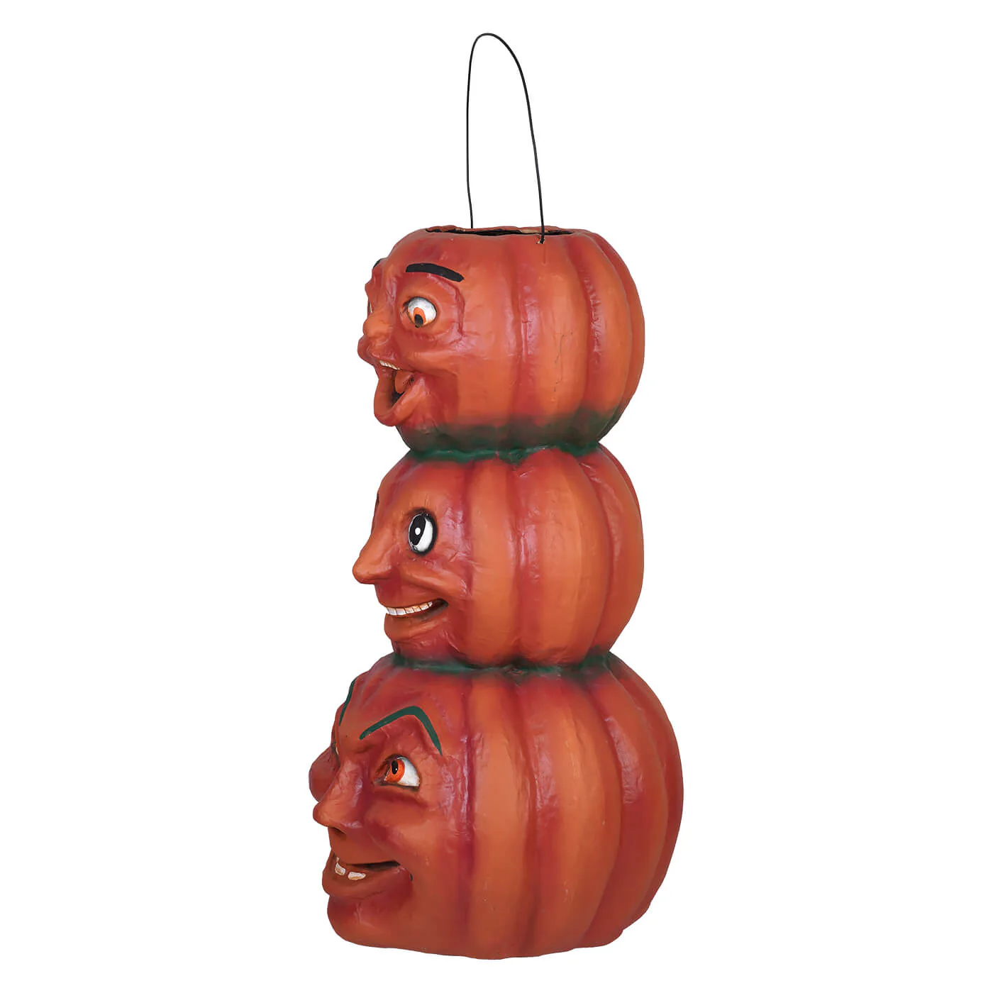18" Large Triple Stacked Jack-O'-Lantern - Image 2