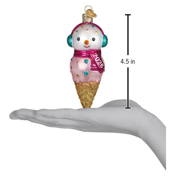 2026 Snowman Ornament - Image 4