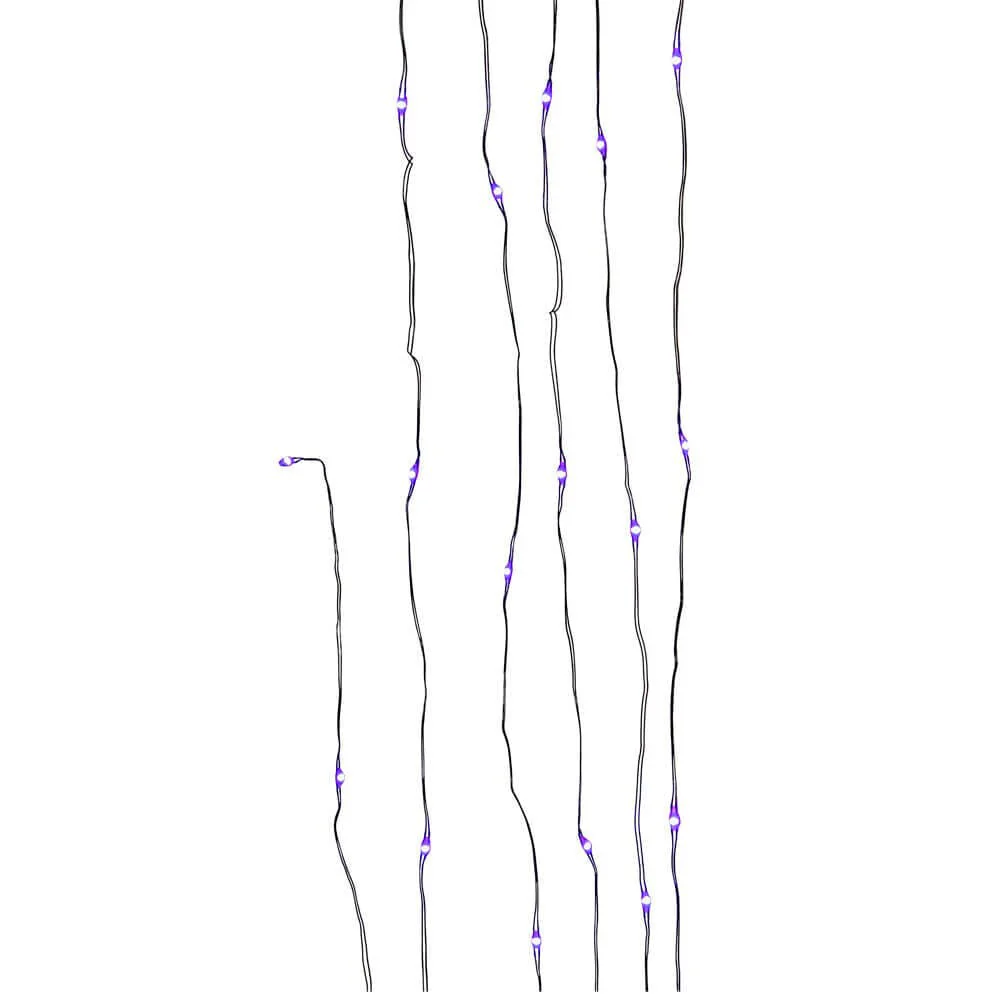 25-Light Purple Fairy LED Light Set - Image 2