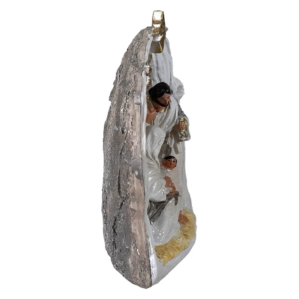 5" Resin Holy Family Nativity Scene - Image 2