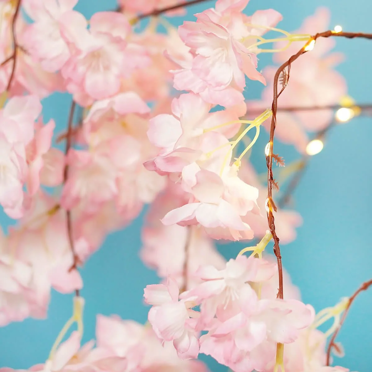 5ft LED Lighted Pink Cherry Tree - Image 3