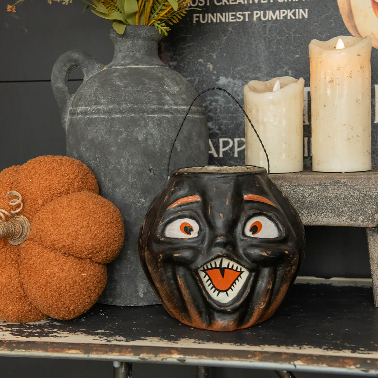 7" Black Jack-O'-Lantern Choir Boy - Image 4