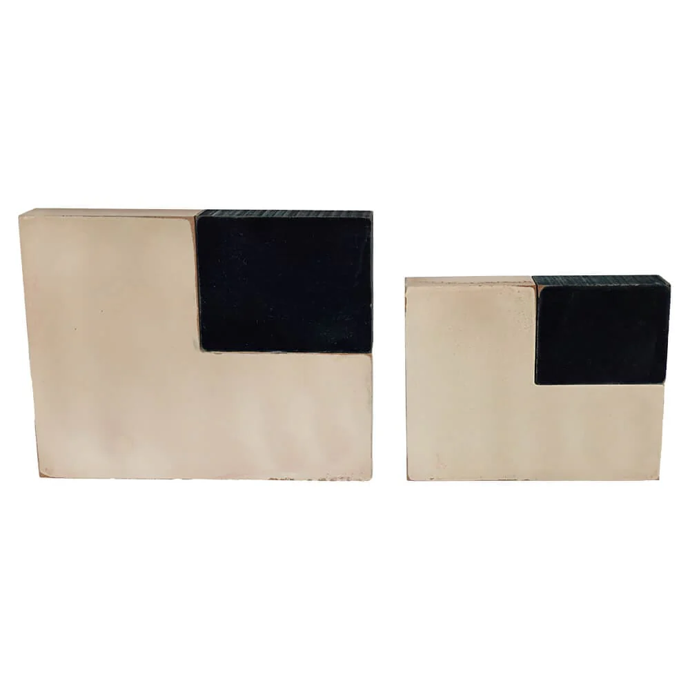 American Flag Stacked Block Decor Set/2 - Image 3