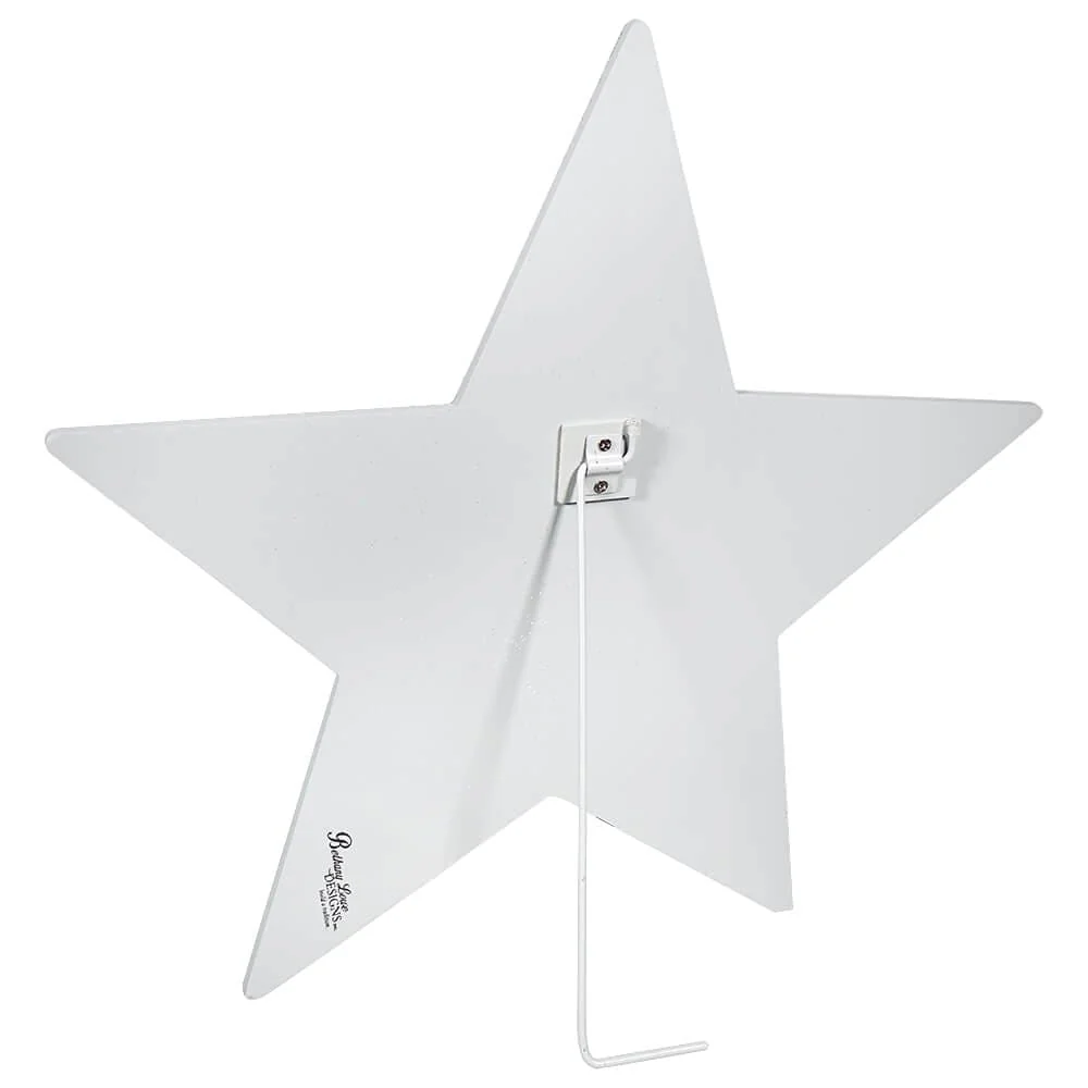 Americana Glittered Standing Stars Set/3 - Image 2