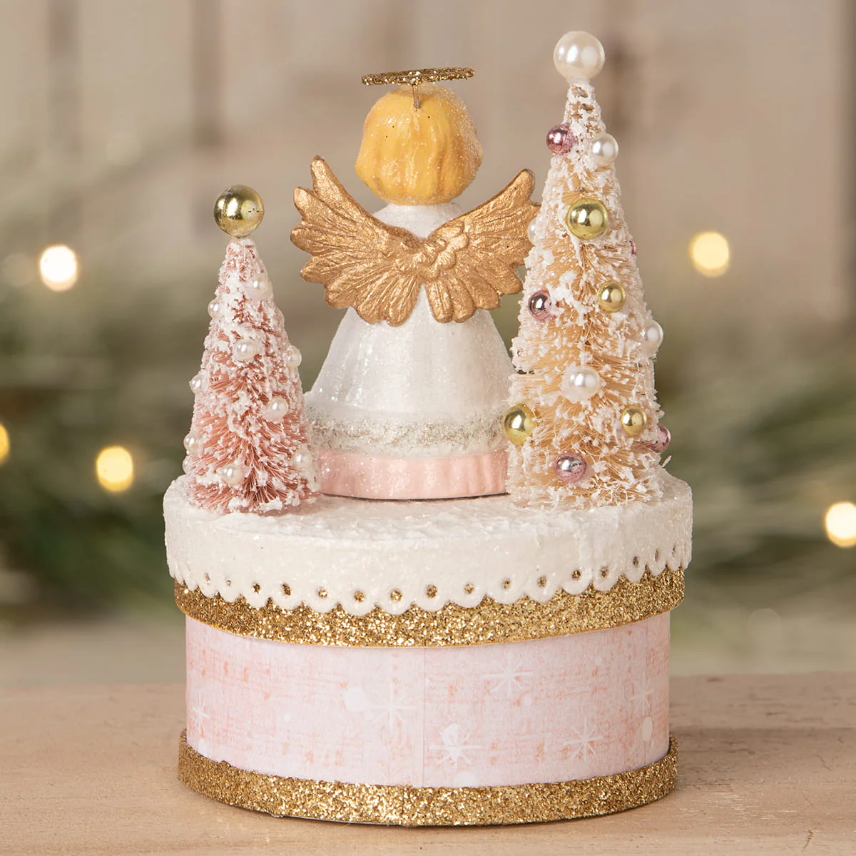 Angel With Trees On Box - Image 7