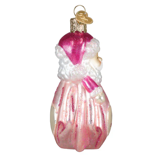 Baby Girl's 1st Santa Lovey Ornament - Image 3