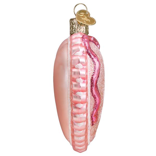 Baby Girl's Footprint Ornament - Image 2