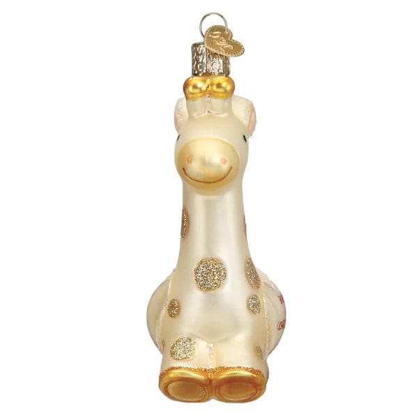 Baby's First Christmas Giraffe Ornament - Image 2