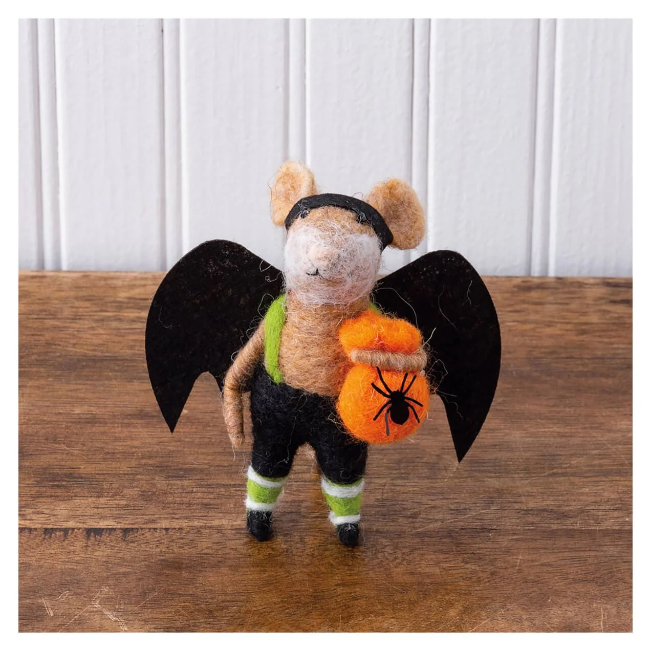 Bat Mouse Critter Ornament - Image 2