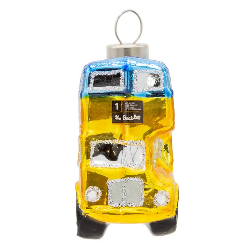 Beatles Magical Mystery Tour Bus Ornament - Image 2