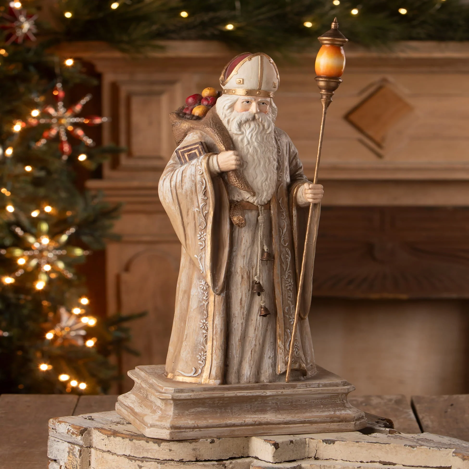 Bethany Lowe Designs Antique St Nicholas - Image 4