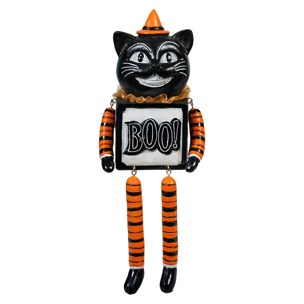 Black Cat Halloween Shelf Sitter