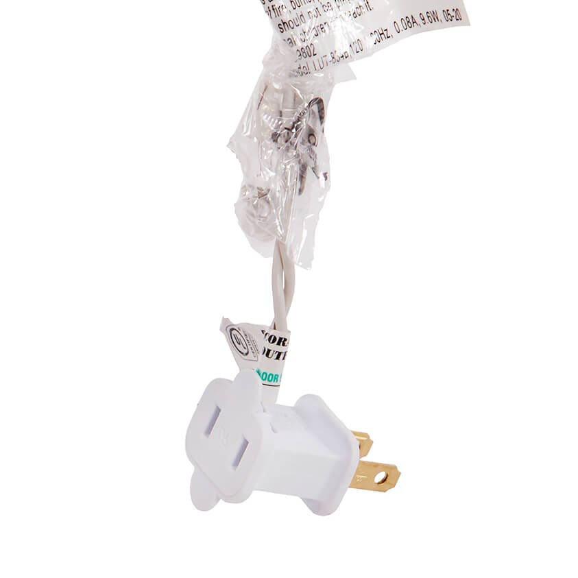 Black Angel in Ivory & Gold Lighted Treetopper - Image 7