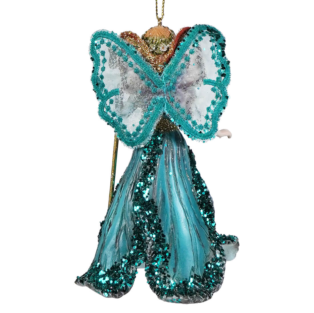 Blonde Fairy Queen Ornament - Image 2