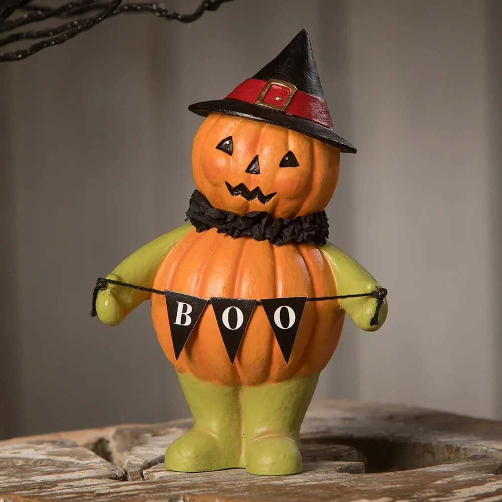 Boo Pumpkin Head Witch - Image 4
