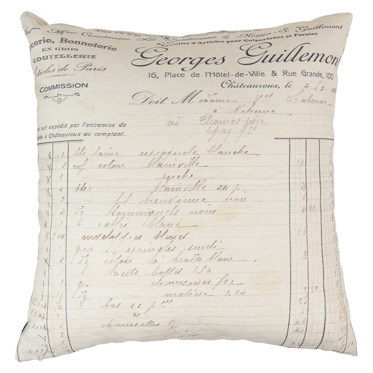 Botanical Floral Vintage Garden Pillow - Image 2