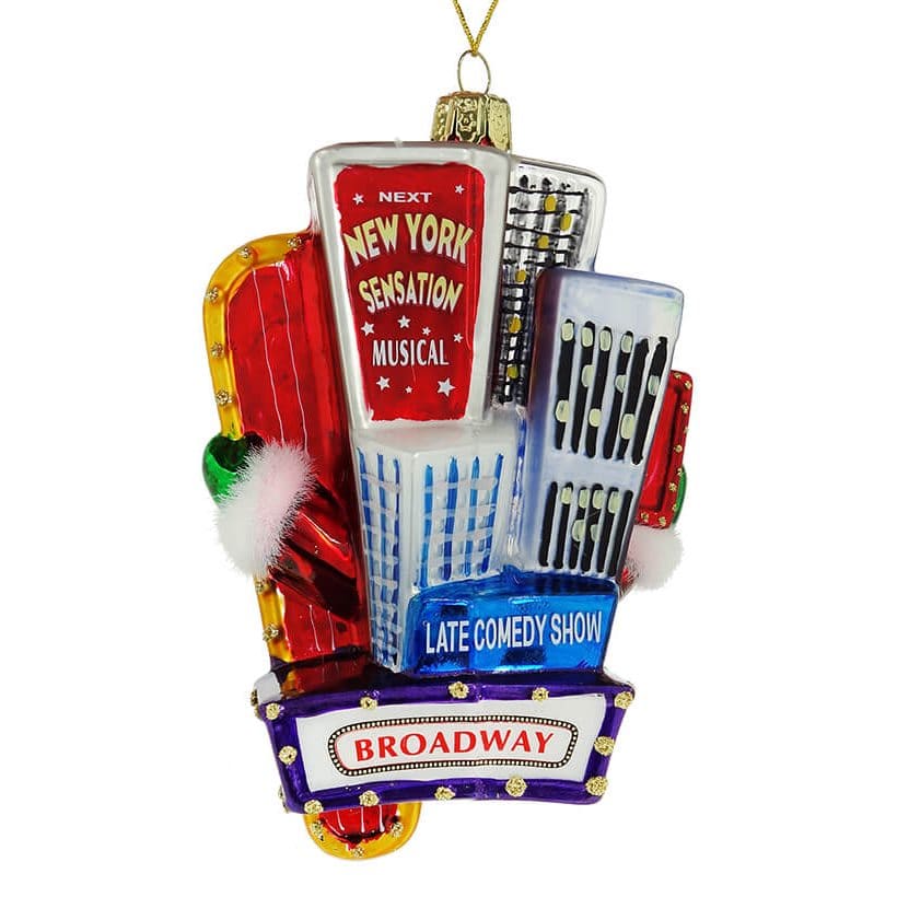 Broadway Santa Ornament - Image 2