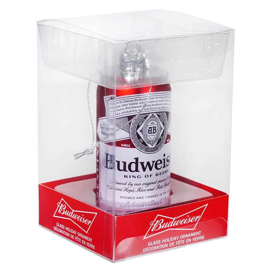 Budweiser® Glass Budweiser Can Ornament - Image 2