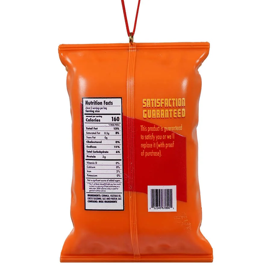Cheez Curls Snack Bag Ornament - Image 2