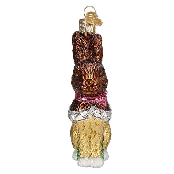 Chocolate Easter Bunny Ornament - Image 2