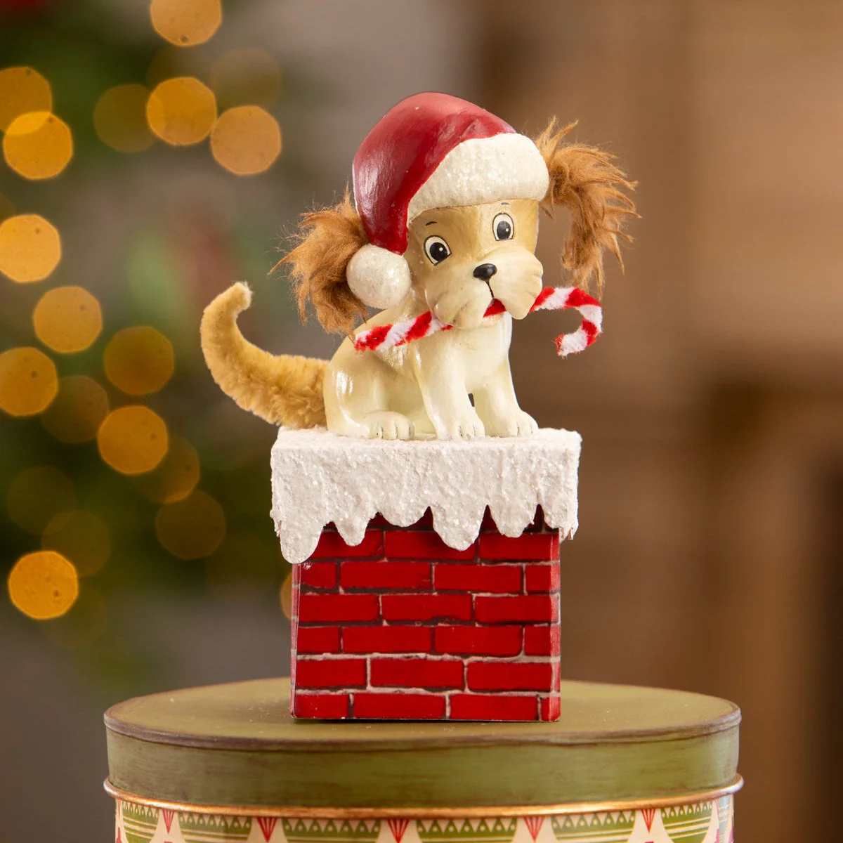 Christmas Puppy On Box - Image 4