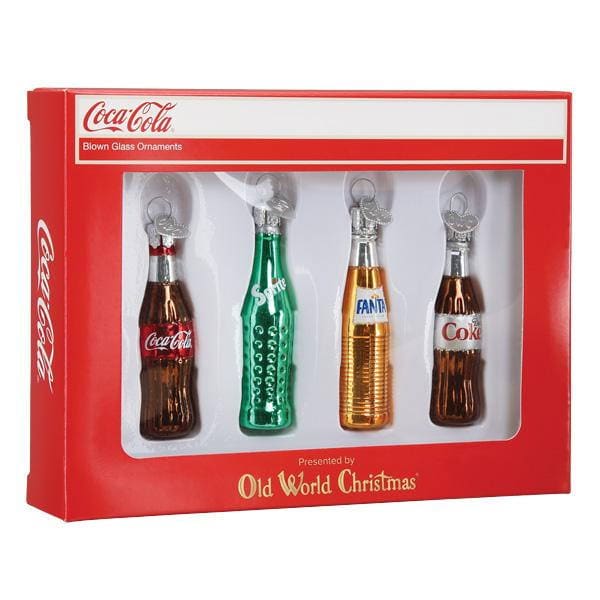 Coca-Cola Mini Beverage Ornament Set/4 - Image 2