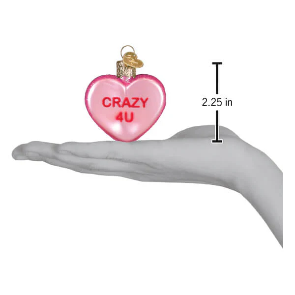 Conversation Heart Ornaments Gift Box Set/3 - Image 5