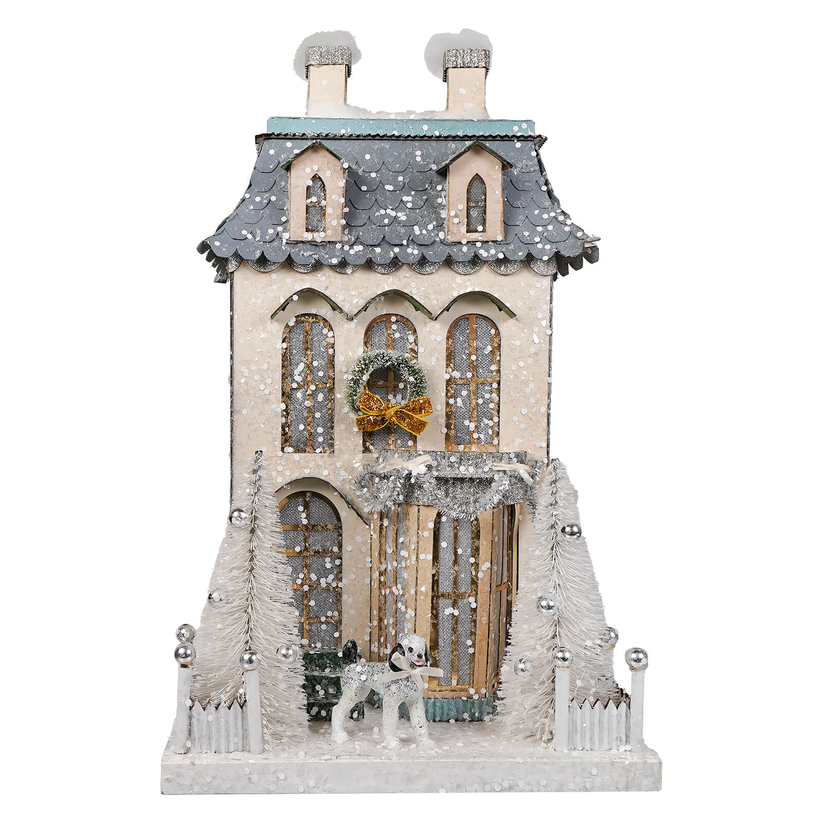 Cream & White Chateau House