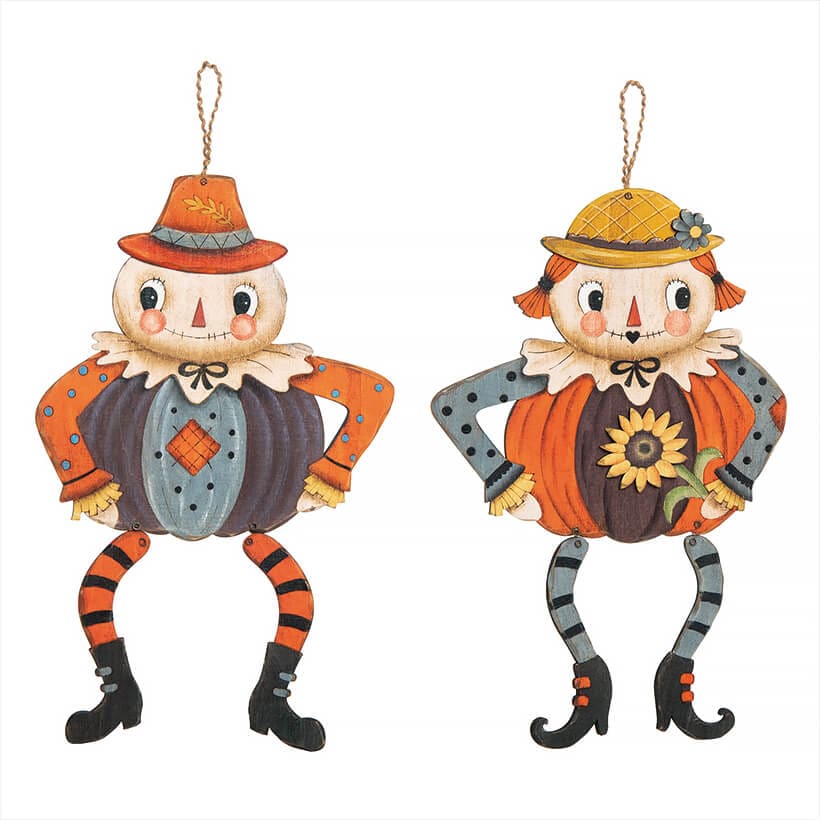 Dangling Scarecow Woman Hanger - Image 2