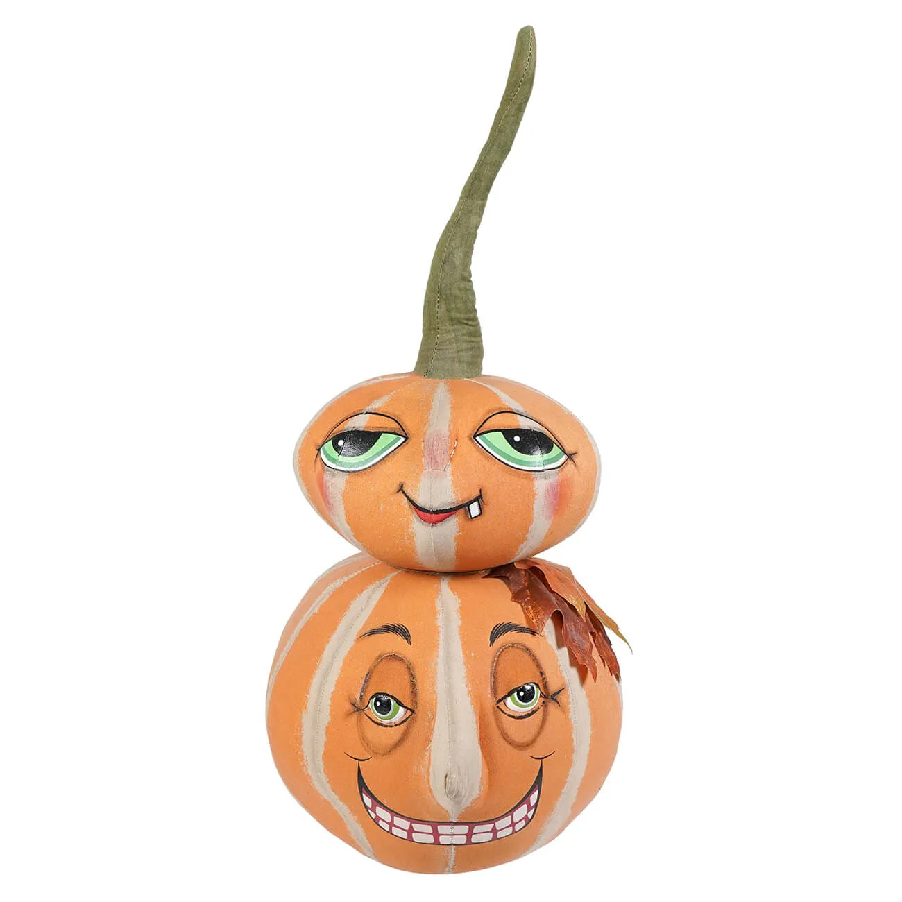 Double Pumpkin Door Stop