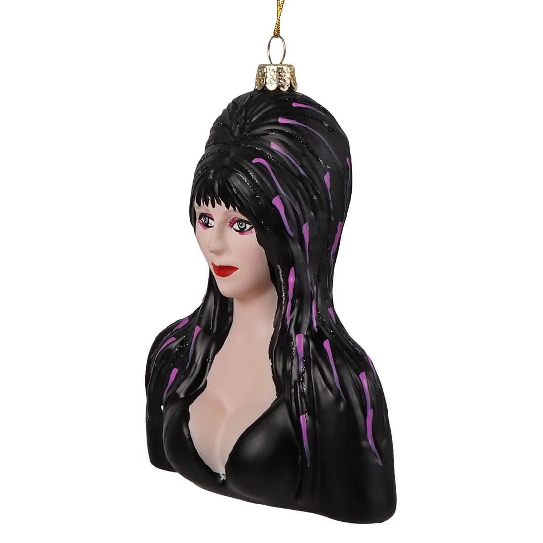 Elvira - Mistress Of The Dark Glass Ornament - Image 2