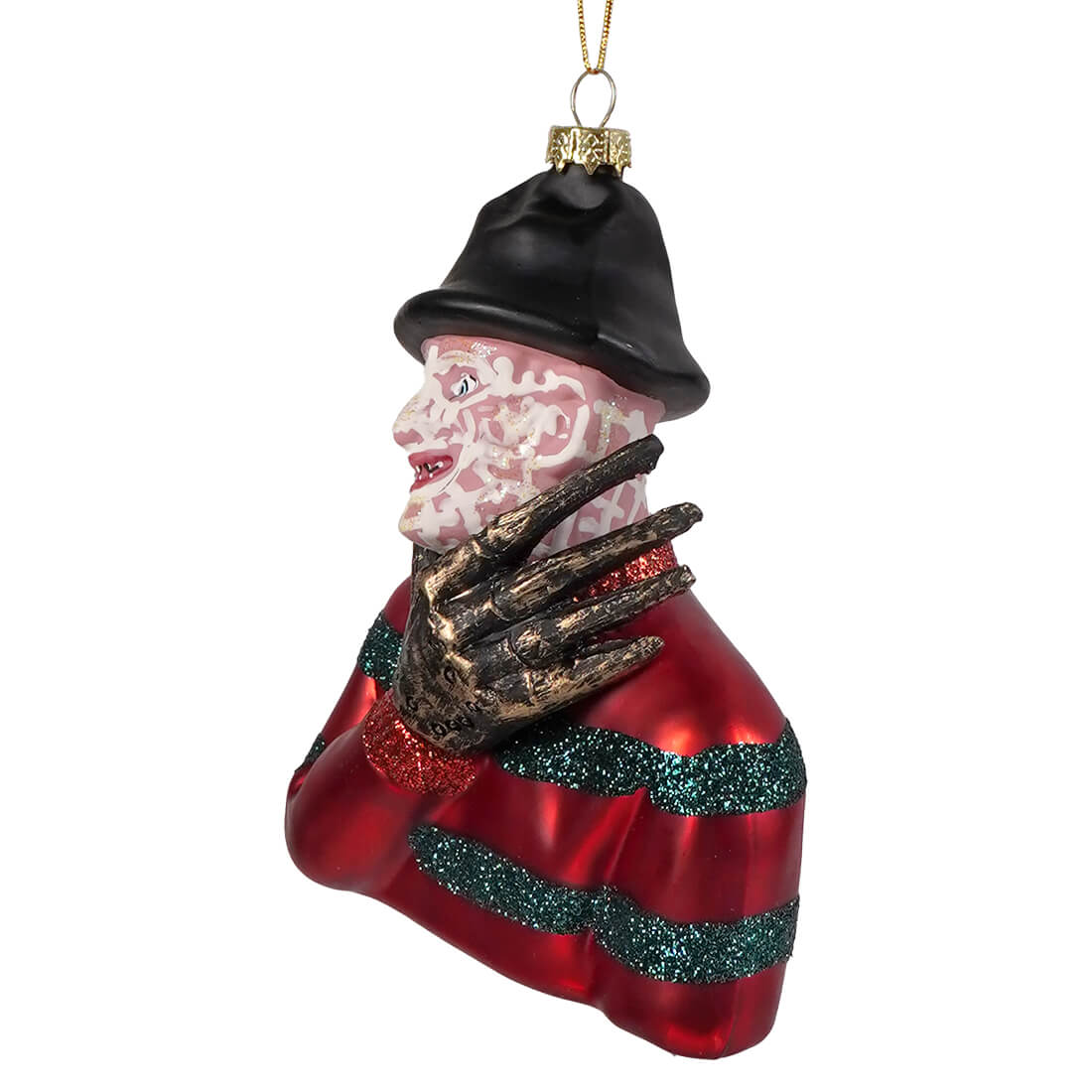 Freddy Krueger Glass Ornament - Image 2