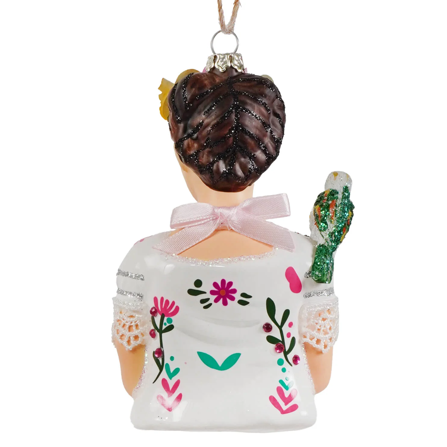 Frida Kahlo With Parrots Ornament - Image 3