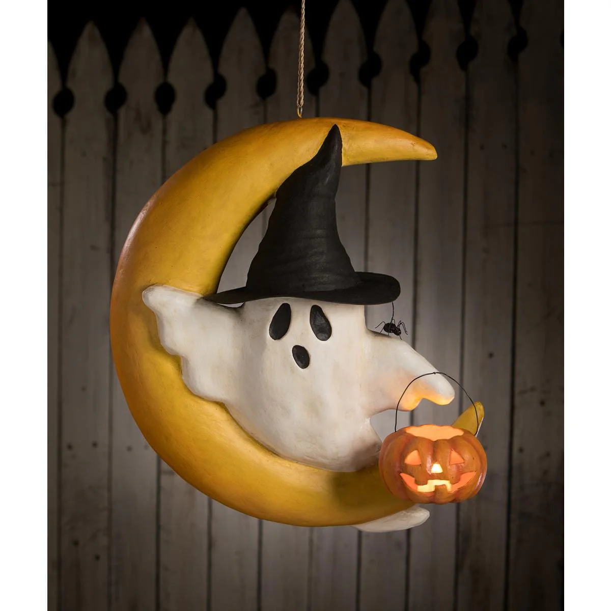Ghoulish Moon Paper Mache - Image 4