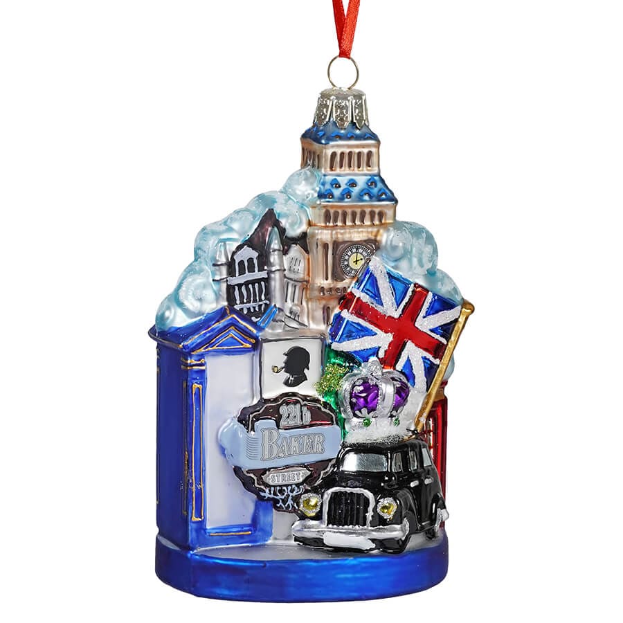 Glass London Cityscapes Ornament - Image 2