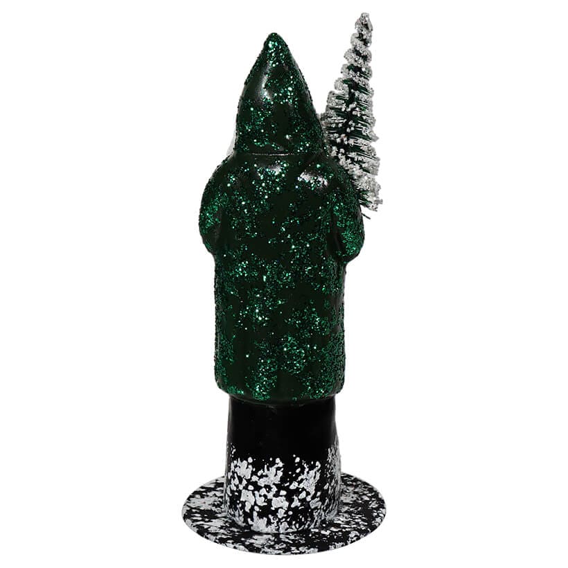 Glittered Green Santa - Image 2