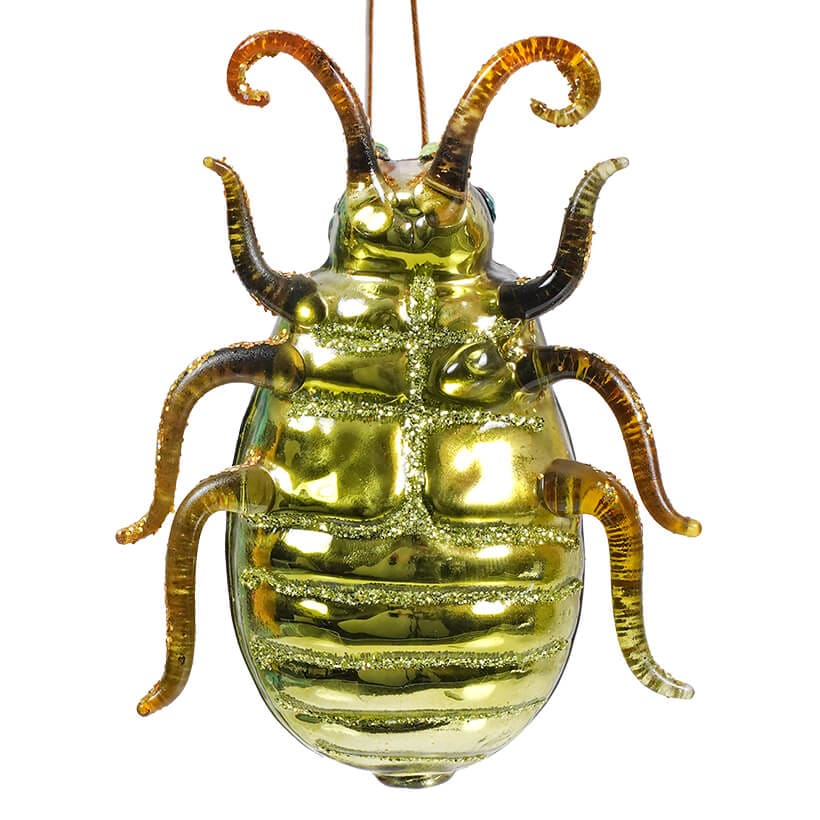 Glittered & Jeweled Fanciful Insect Ornament - Image 2