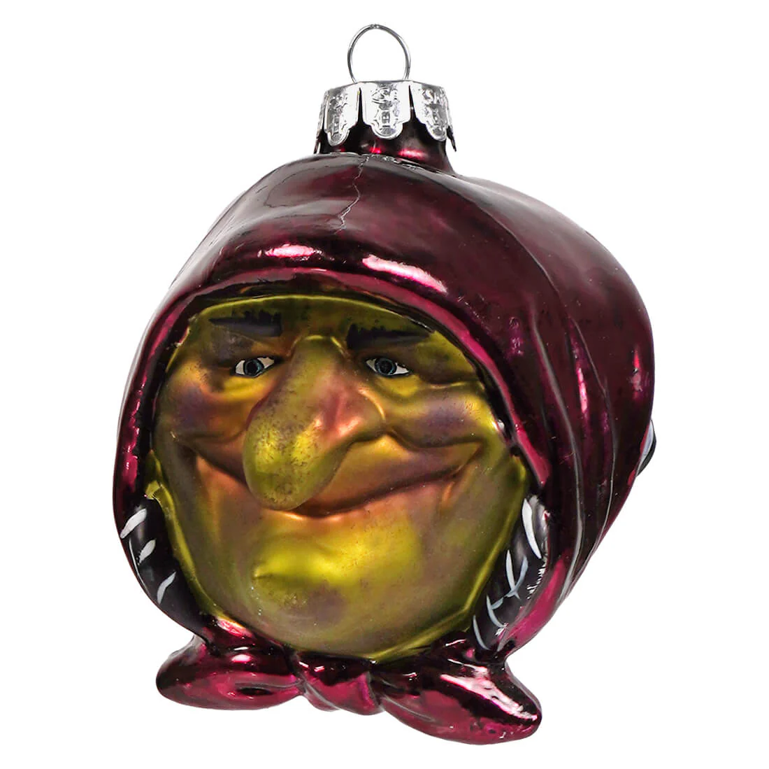 Gorenaments® "Babushka" The Witch Glass Ornament