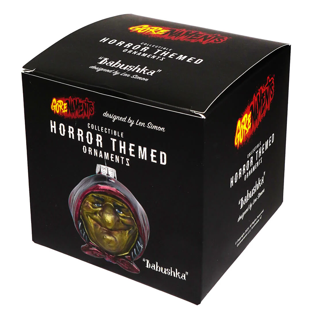 Gorenaments® "Babushka" The Witch Glass Ornament - Image 4