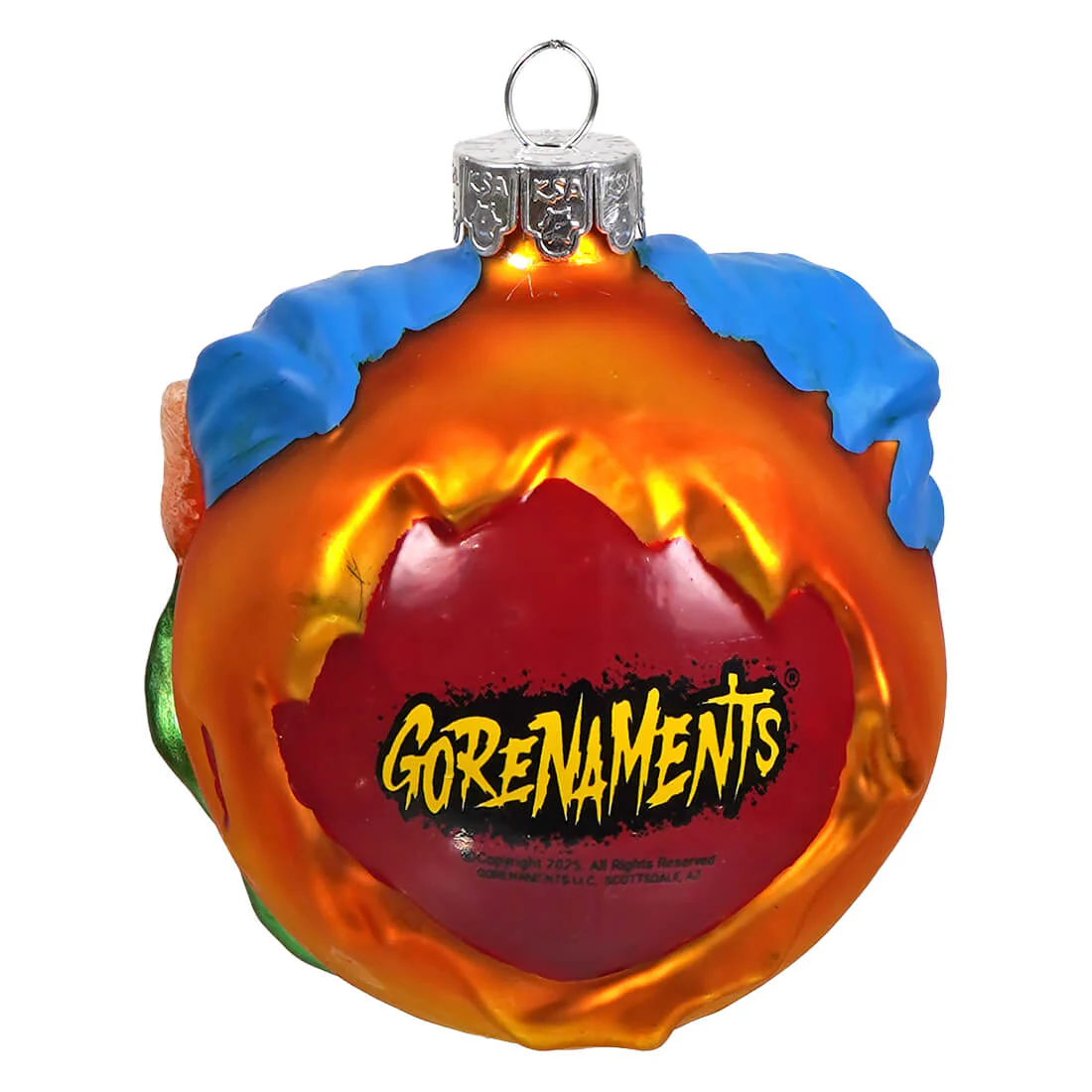 Gorenaments® "Bubbles" The Clown Glass Ornament - Image 3