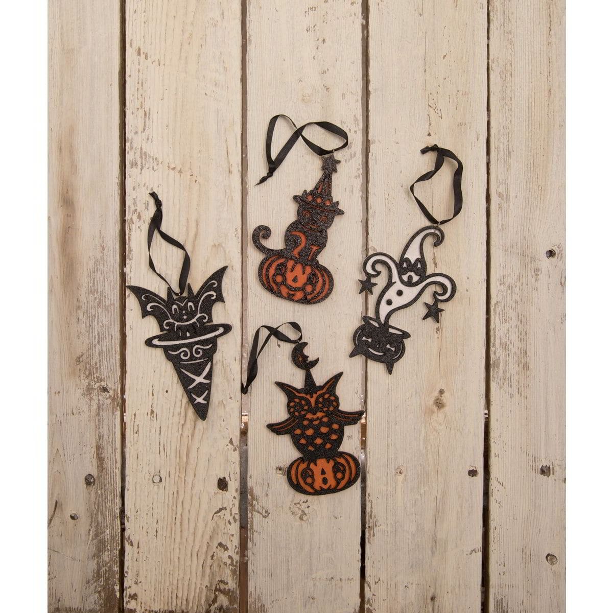 Halloween Character Ornaments Set/4 - Image 2