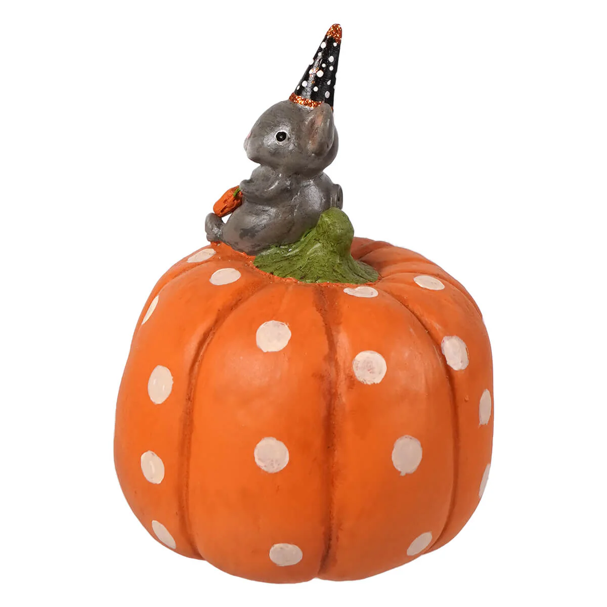 Halloween Mouse On Pumpkin - Image 2