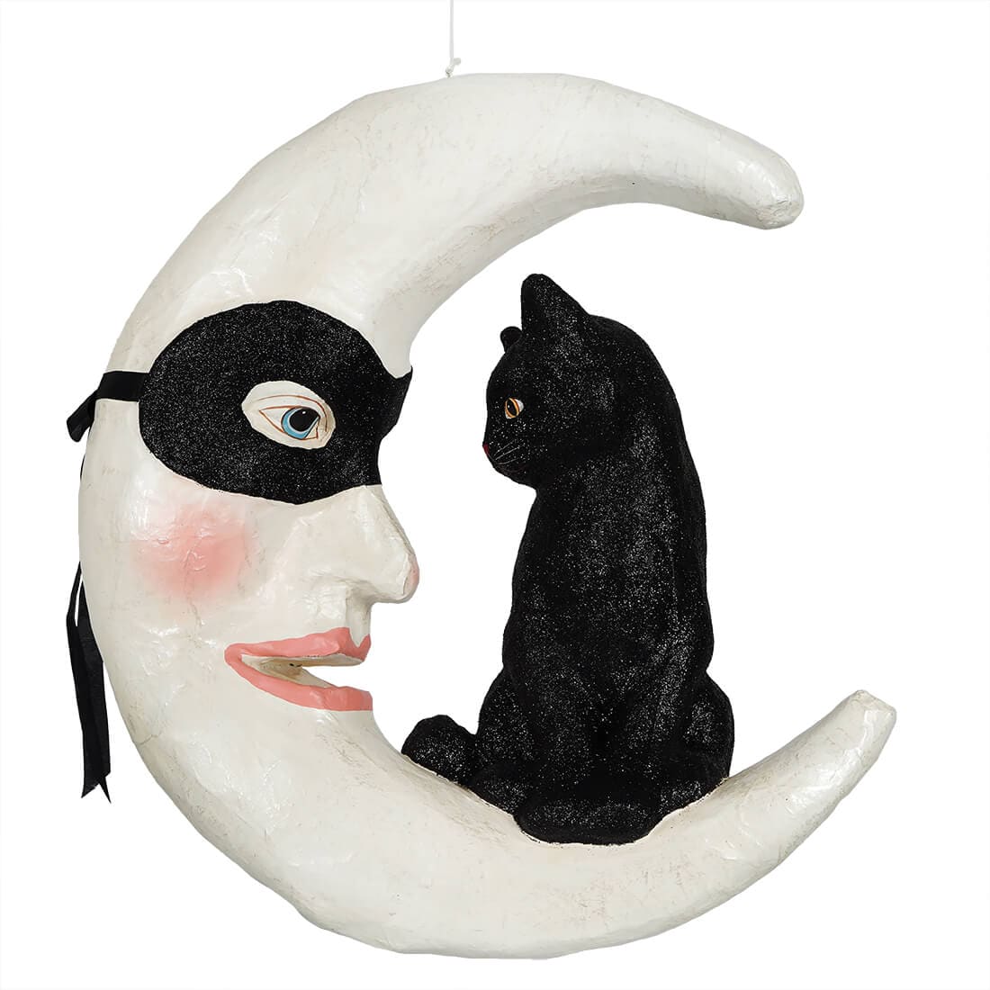 Hallow's Eve Cat On Moon