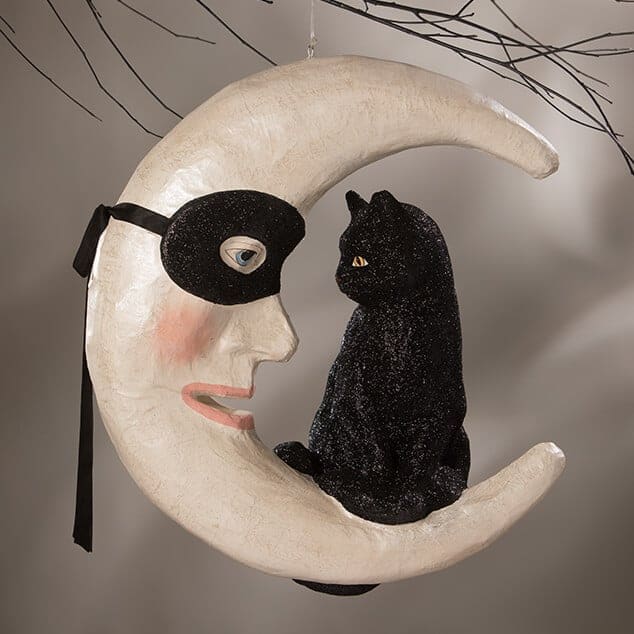 Hallow's Eve Cat On Moon - Image 3