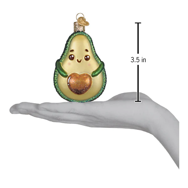 Happy Avocado Ornament - Image 4