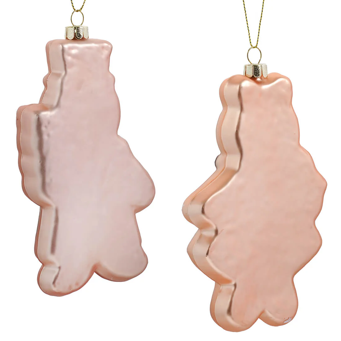 Happy Gingerbread Ornaments Set/2 - Image 2