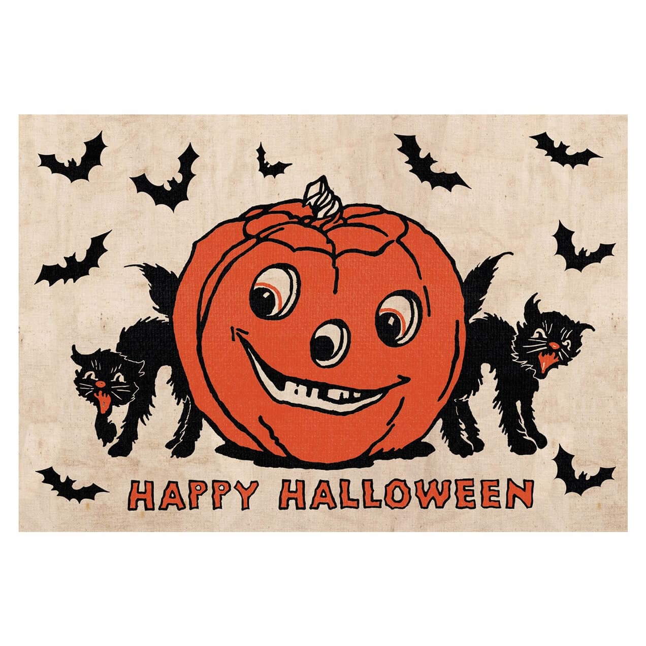 Happy Halloween Paper Placemats Set/24